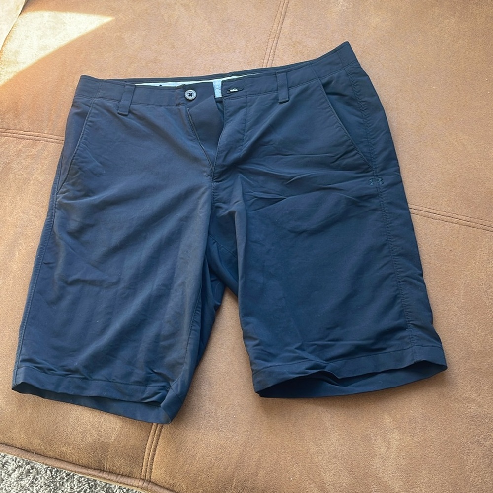 Men’s Black Under Armour Golf Shorts